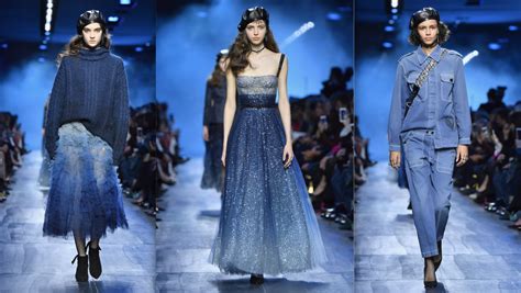 Maria Grazia Chiuri’s Blue Period: Christian Dior Fall/Winter 2017